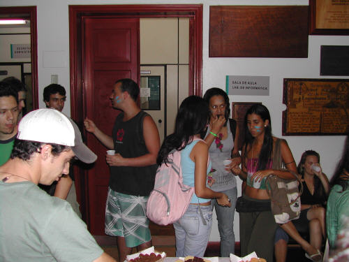 Recep&ccedil;&atilde;o dos calouro 2008-2